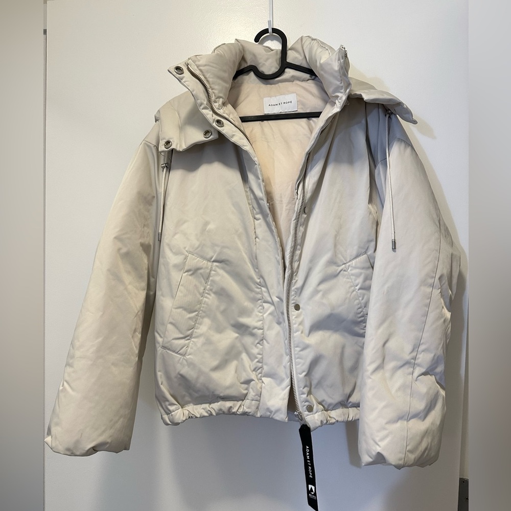 Adam et rope down jacket super buffer white color size s